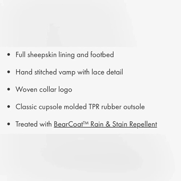 BEARPAW Moc II Youth, suede upper, sheepskin lined, rubber outsole slippers - Picture 9 of 9